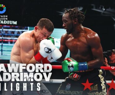 FOUR DIVISION CHAMP | Riyadh Season Card: Terence Crawford vs. Israil Madrimov Fight Highlights