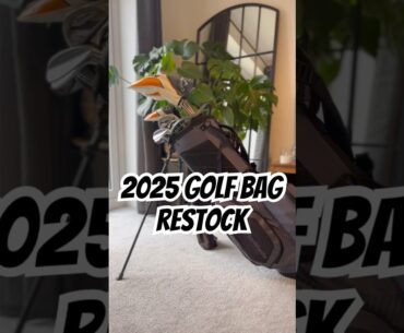 New year = Fresh bag, Fresh clubs, Fresh balls, Fresh tees! #golf #golfer #newyear #shorts