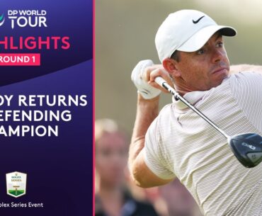 Rory McIlroy | Round 1 Highlights | 2025 Hero Dubai Desert Classic