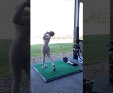 Lucy Robson #golf #golfswing #shorts