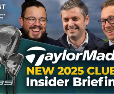 NEW 2025 TaylorMade Range  Qi35 Insider Briefing from Alan Lockhart and Bradley Rowntree