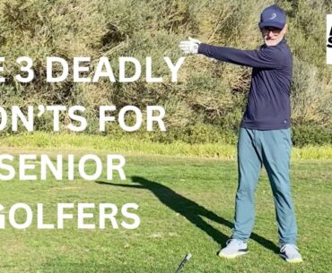Senior golfers: break these rules to gain distance.