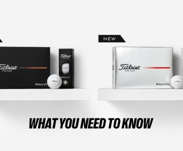 What You Need To Know About the New 2025 Titleist Pro V1 and Pro V1x