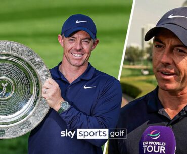 Rory McIlroy discusses his 2025 goals and reacts to winning the Seve Ballesteros award 🏆