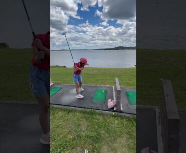 Bella Lois had an amazing first golf season last summer, learning, laughing, and nailing her swings!