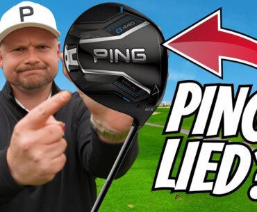 The NEW Ping G440 Driver! They Where WRONG?!