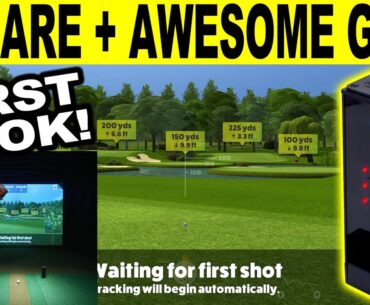 Square Golf Launch Monitor Update! NEW Awesome Golf Simulator Software