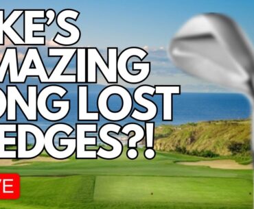 I CANT BELIEVE HOW GOOD THESE OLD WEDGES ARE! LIVE REVIEW