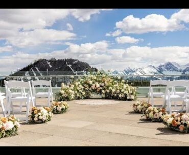 Exquisite Wedding Florals for Calgary and Banff Weddings designed by the team at Flowers by Janie