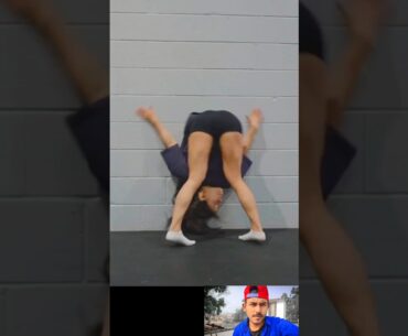 gals amazing skills 😱🤯😲 #respect #shorts