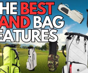 The Best golf bag Stand bag features // 2024 2025 stand bags and golf bags