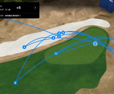Rookie’s octuple bogey at PGA WEST’s massive bunker