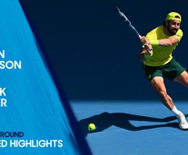 Jordan Thompson v Dominik Koepfer Extended Highlights | Australian Open 2025 First Round