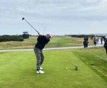 Alex Noren Golf Swing Slow Motion Driver Down the Line