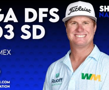 PGA Round 3 Showdown | January 17, 2025 | DraftKings DFS Picks, Plays and Process