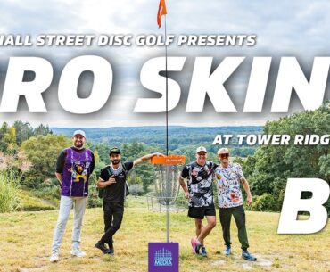 Pro Skins At Tower Ridge Disc Golf Course | B9 | Koling, Barsby, Locastro, Robinson | 2024