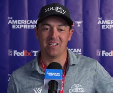 Justin Lower Discusses 2025 The American Express | PGA Tour Friday Flash Interview