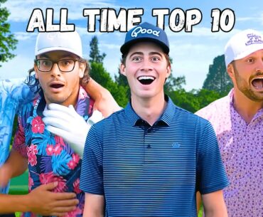 The Greatest Shots In Youtube Golf History | Updated