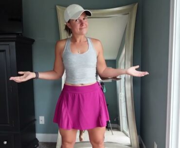 Golf Skirt Try on Haul - The Golf Girl