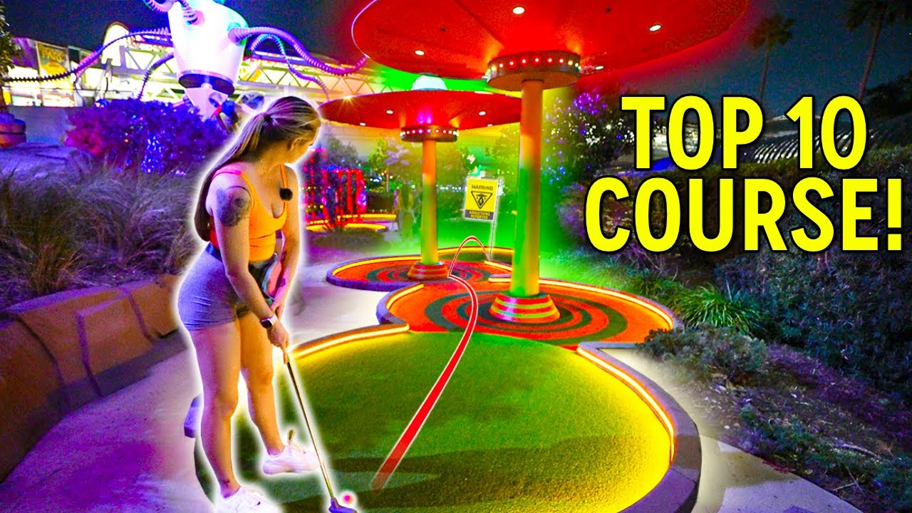 The ULTIMATE Nighttime Mini Golf Course! The ULTIMATE Nighttime Mini Golf Course!