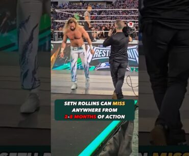Seth Rollins will reportedly miss several months of action following knee surgery 🚑 #WWE