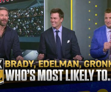 Tom Brady reunites with Gronk & Edelman, most unexpected broadcasting challenges and more