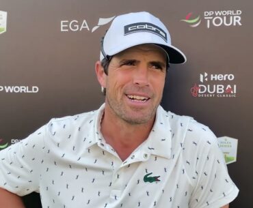 Los ajustes de Nacho Elvira entre el jueves y el viernes del Hero Dubai Desert Classic