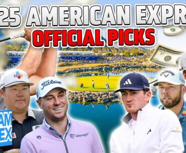 2025 American Express PGA Tour - OFFICIAL BETTING PICKS!