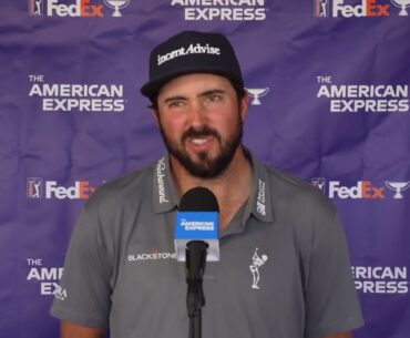 Mark Hubbard Discusses 2025 The American Express | PGA Tour Friday Flash Interview
