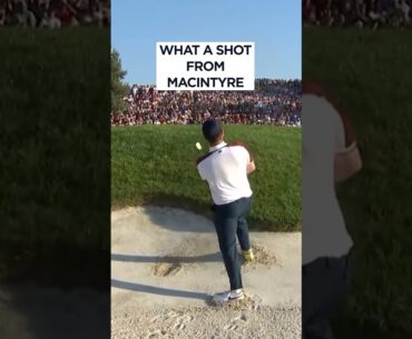 Flop shot from the BUNKER! 💫