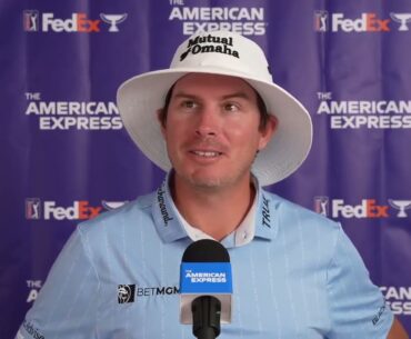 Joel Dahmen Discusses 2025 The American Express | PGA Tour Thursday Flash Interview
