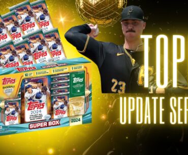 2024 Topps Update Series Baseball Super Box! Worth the spend?