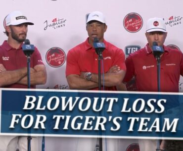 Tiger Woods & Co. Sheepish After Blowout Loss In TGL Debut