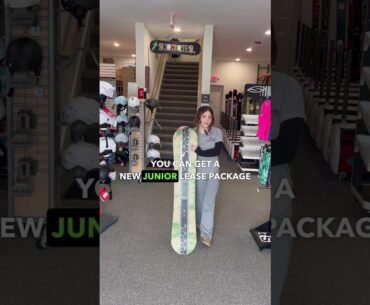 New Junior Or New Snowboard Season Lease Discounted This Weekend Only #mlkday2025 #mlkweekend #sale