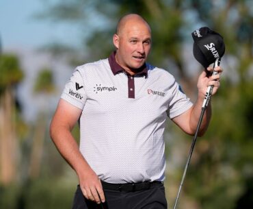 "I figured I'd get in front of it" – 54-hole leader Sepp Straka embraces his bald look at the.