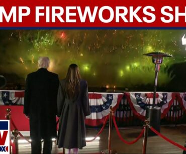 WATCH: President-Elect Trump views fireworks show at his golf club in Virginia | LiveNOW from FOX