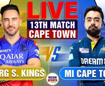 🔥SA20 Live: Cape Town vs Joburg | 13th Match | Live Cricket Score & Commentary