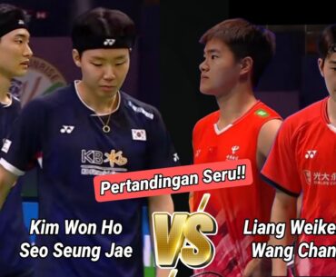 Kim Won Ho/Seo Seung Jae vs Liang Weikeng/Wang Chang || QF India Open 2025