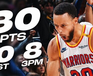 Stephen Curry Was ON FIRE vs 76ers! 🔥 (8/8 3PM) | January 2, 2025