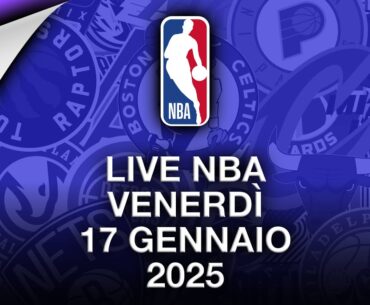 LIVE NBA venerdì 17 gennaio 2025