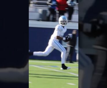 Sophomore Defensive Back Zion Hubbard Interception || Eastern High School (DC)