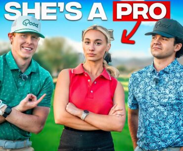 We Took Our Caddy Golfing...