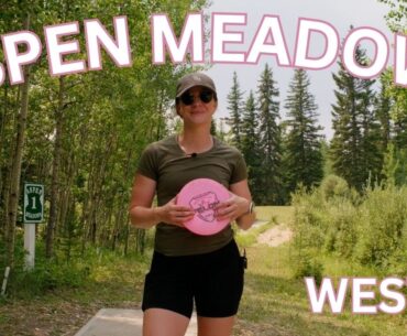 One of Alberta's BEST disc golf courses | Aspen Meadows West F9