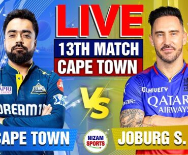 🔥SA20 Live: Cape Town vs Joburg | 13th Match | Live Cricket Score & Commentary