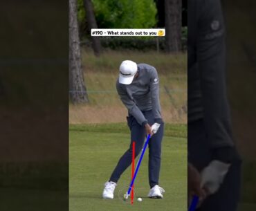 Golf Swing Check (Slow Motion Iron) #golfswing