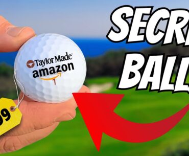 The TOP SECRET TaylorMade AMAZON Golf Ball They KEPT SECRET!?