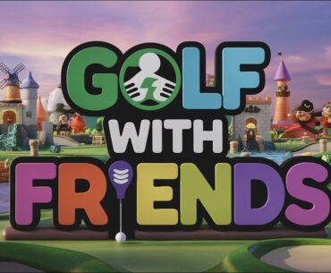 Lets See how many TIMES my ball get hits in Golf With Friends with With WAKE  and FRIENDS