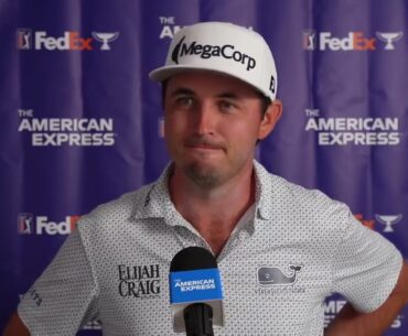 JT Poston Discusses 2025 The American Express | PGA Tour Thursday Flash Interview