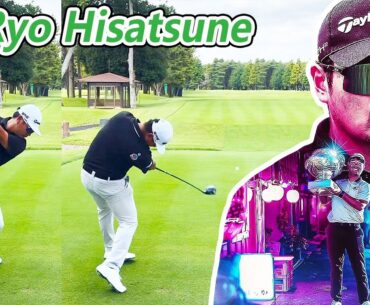 Ryo Hisatsune 久常涼 日本の男子ゴルフ スローモーションスイング!!!