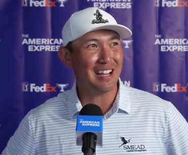 Rico Hoey Discusses 2025 The American Express | PGA Tour Friday Flash Interview